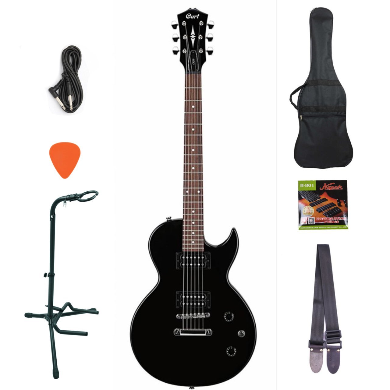 Cort CR50BK Elektro Gitar (Teşhir)