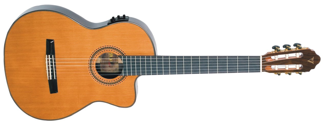 Valencia CCG1 İnce Kasa Elektro Klasik Gitar