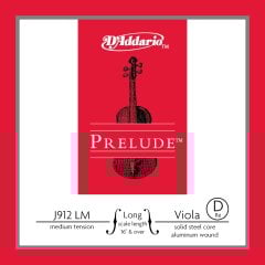 VIOLA TEK TEL, PRELUDE, LONG SCALE (16'' VE ÜSTÜ ), D-(RE), MEDIUM TENSION, SOLID STEEL CORE/ALUMINIUM WOUND