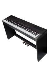 Valler S8 Portable Stage Siyah Gülağacı 88 Tuşlu Dijital Piyano ( Stand + Kulaklık)