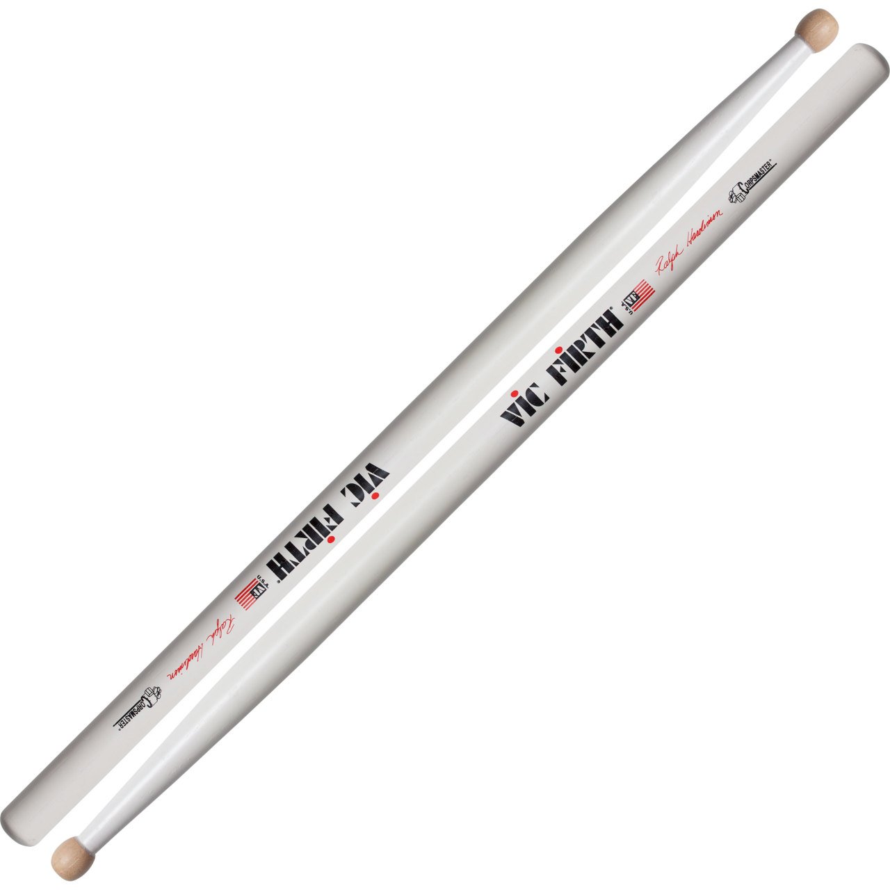 BAGET(ÇİFT) SIGNATURE RALPH HARDIMON, HICKORY, 0.710''x17'', LONG TAPER, TIP:WOOD/BARREL, SURFACE: MEDIUM / PAINT