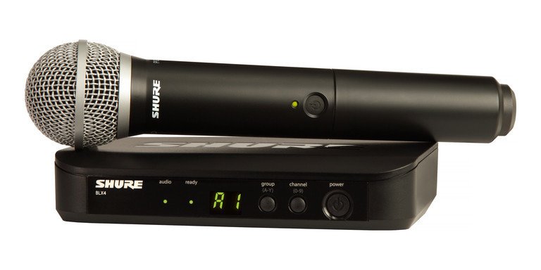 Shure BLX24E/PG58 Kablosuz Telsiz EL Mikrofonu