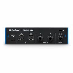 Presonus Studio 24c Çift Mikrofon Girişli Usb-c Ses Kartı