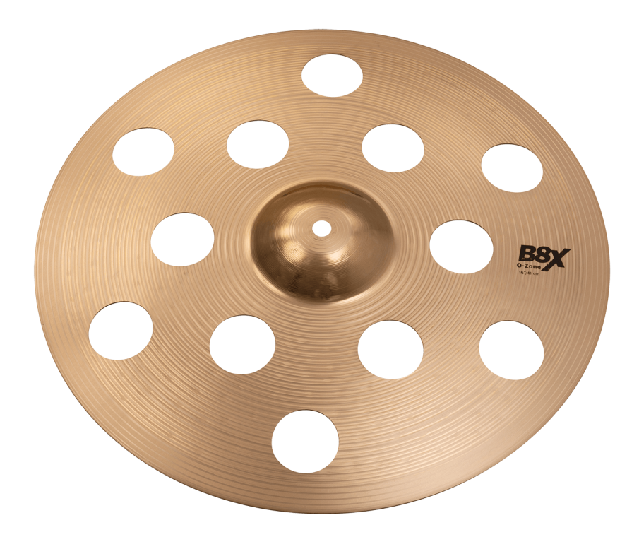SABIAN 41600X 16'' B8X O-ZONE CRASH