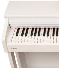 Valler PM40 Tuş Hassasiyetli Usb Bağlantılı Dijital Piyano Beyaz