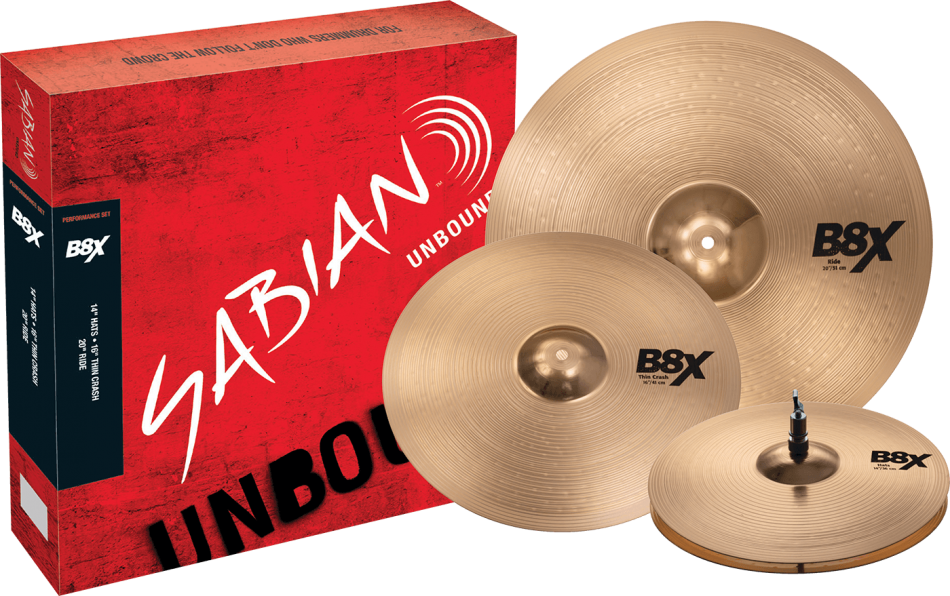SABIAN 45003X B8X PERFORMANCE SET