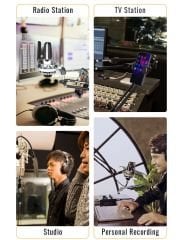 Takstar ST-7 Canlı Yayınlar İçin Mikrofon ve Telefon Tutucu Boom Kolu ve Mikrofon Standı (Mic Arm)
