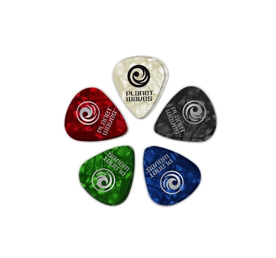 PENA- 25 Standard Picks - Celluloid Pearl Assortment > Light: 1CAP2-25