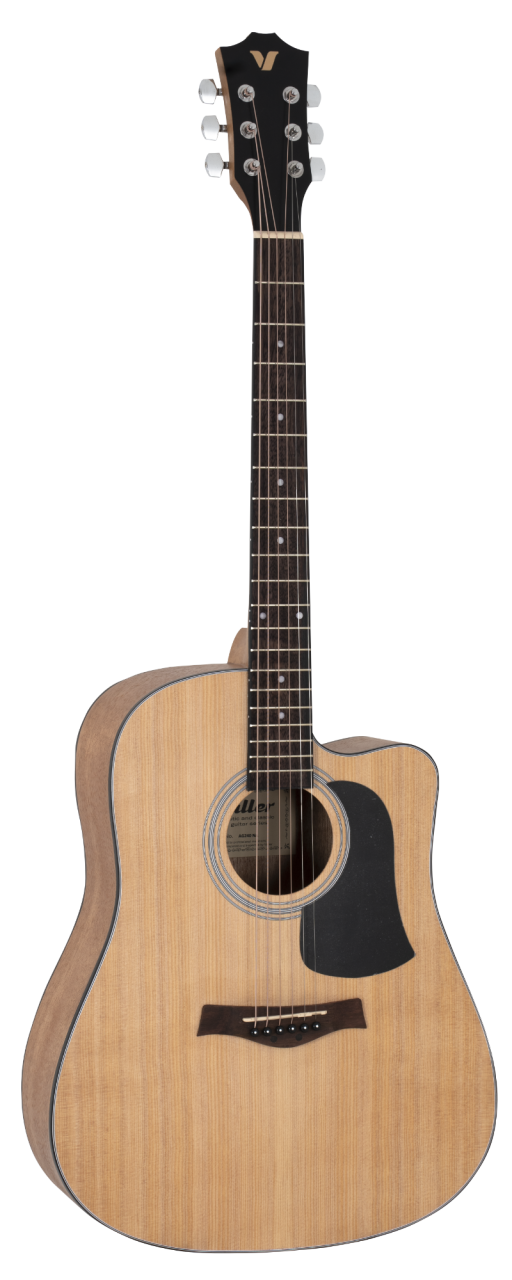 Valler AG240-NA  Naturel Akustik Gitar -Outlet ( Sapı Tamir Görmüş )