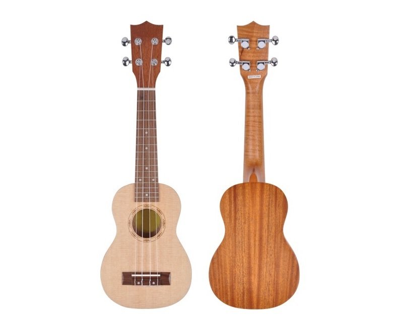 CREMONIA UKULELE 21'' SOPRANO, KILIFLI, MAT FİNİŞ, KAPAK: LADİN, ARKA & YANLAR: MAUN, KLAVYE & KÖPRÜ: SİYAH CEVİZ