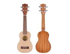CREMONIA UKULELE 21'' SOPRANO, KILIFLI, MAT FİNİŞ, KAPAK: LADİN, ARKA & YANLAR: MAUN, KLAVYE & KÖPRÜ: SİYAH CEVİZ