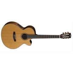 Cort Cec7-Nat Elektro Klasik Gitar