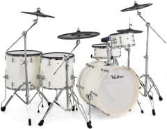 Valler XD2000PW Beyaz Elektro Akustik Davul Seti