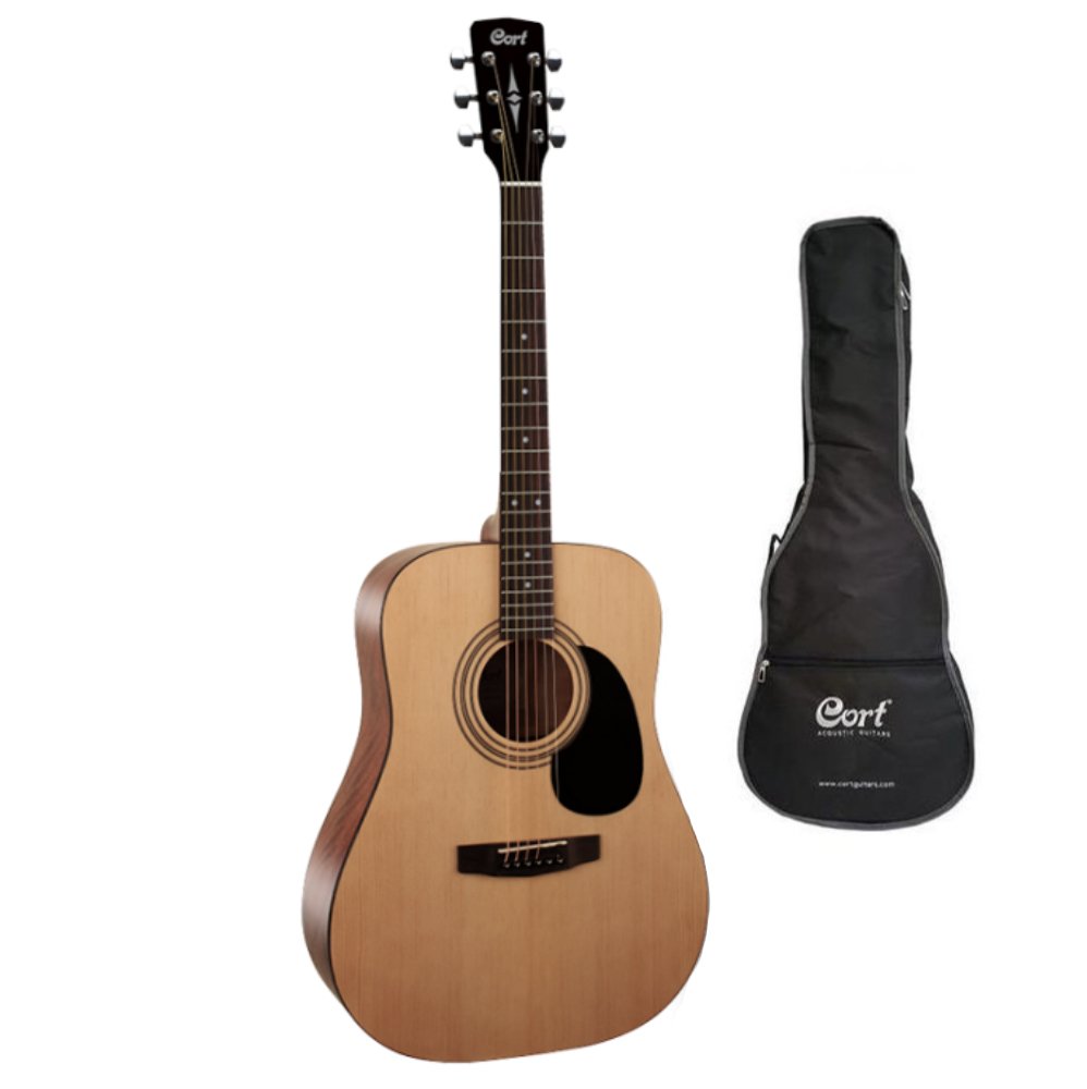 Cort AD810OPW Akustik Gitar + Kılıf + Pena