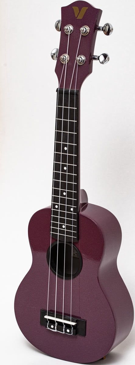 Valler UK110 Krom Burgu Mor Soprano Ukulele