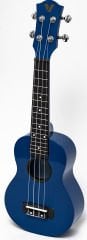 Valler UK110 Krom Burgu Mavi Soprano Ukulele