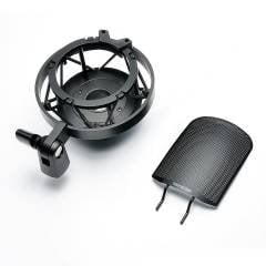 Takstar TAK55 Profesyonel Condenser ShockMount ve Pop Filtreli Stüdyo Kayıt Mikrofon Seti