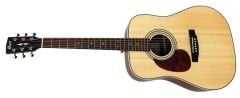 Cort Earth 70 LH OP - Open Naturel Solak Akustik Gitar ( Teşhir )