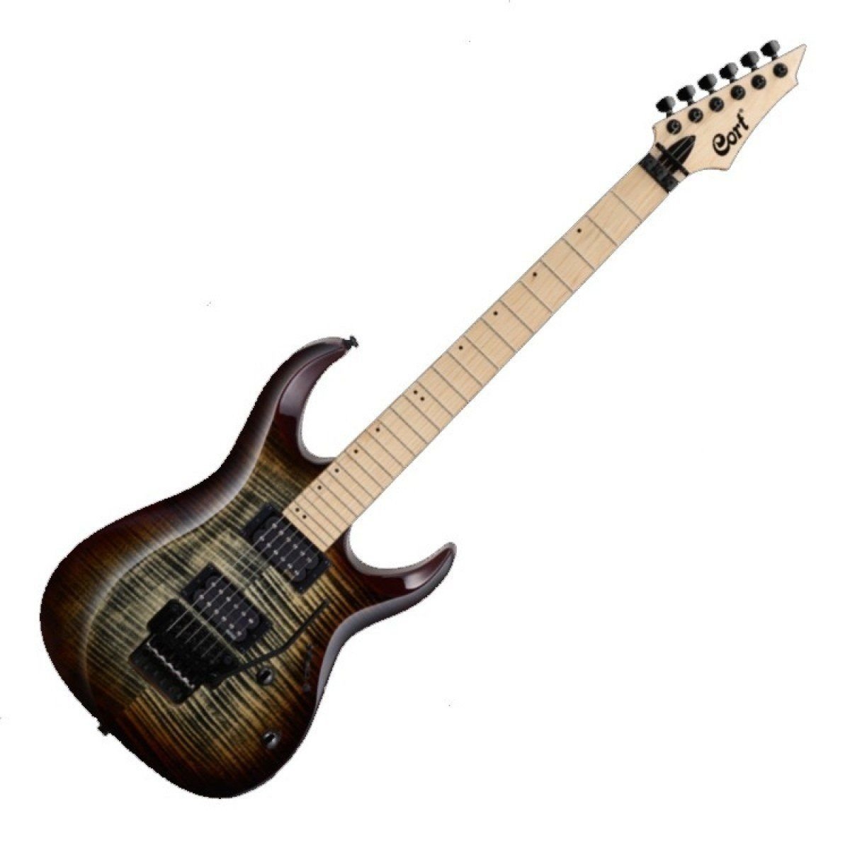 Cort X300 BRB Brown Burst Elektro Gitar H-H ( Teşhir )