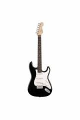 Squier MM Strat Hard Tail Black Elektro Gitar