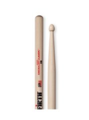 BAGET/STICK (ÇİFT), HICKORY, 0.630''x16 1/4'', MEDIUM TAPER, TIP: WOOD (AĞAÇ)/TEAR DROP, SURFACE: MEDIUM/LACQUER