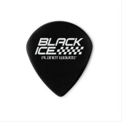 10 ADETLİK PENA SETİ-Black Ice Pick Set Light Plektrum Set with 10 Picks/Plectren, Light Gauge 0,55mm