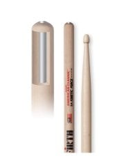 BAGET (ÇİFT) 5A WOOD KINETIC FORCE, HICKORY, 0.565''x16'', MEDIUM TAPER, TIP: WOOD (AĞAÇ) / TEAR DROP, SURFACE: MEDIUM/LACQUER