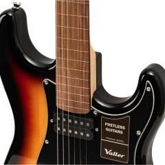 Valler FTS190 Sunburst Fretless ( Perdesiz ) Elektro Gitar