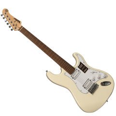 Valler FTS190 Beyaz Fretless ( Perdesiz ) Elektro Gitar