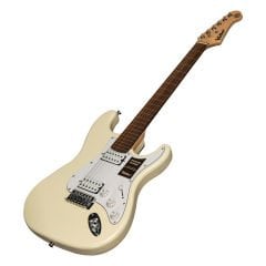 Valler FTS190 Beyaz Fretless ( Perdesiz ) Elektro Gitar