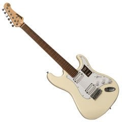 Valler FTS190 Beyaz Fretless ( Perdesiz ) Elektro Gitar