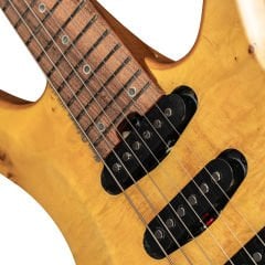 New Orleans HDL450MT Naturel Headless Elektro Gitar + Gigbag Hediyeli