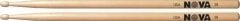 BAGET/STICK, NOVA, HICKORY, 16 1/4''x0.625'', SHORT TAPER, TIP: WOOD (AĞAÇ)/TEAR DROP (DAMLA), SURFACE: MEDIUM/LACQUER