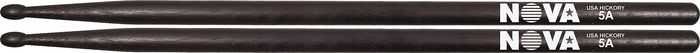 BAGET(ÇİFT) NOVA 5A WOOD BLACK (SİYAH), HICKORY, 16''x0.565'', MEDIUM TAPER, TIP: WOOD (AĞAÇ) /TEAR DROP (DAMLA), SURFACE: MEDIUM/PAINT(BLACK)