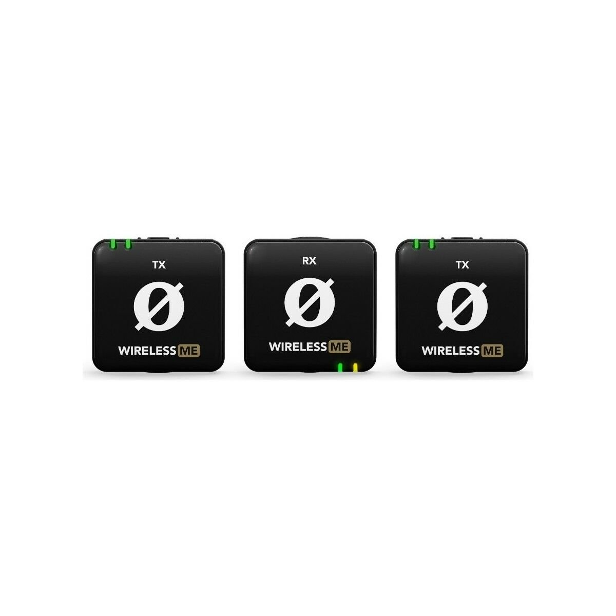 Wireless Me Dual Iki Vericili Kompakt Telsiz Mikrofon Sistemi (Siyah)