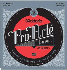 KLASİK GİTAR TEL SETİ, PRO-ARTE, CARBON TREBLES-DYNACORE BASSSES, SILVERPLATED WOUND, FLUOROCARBON, NORMALTENSION