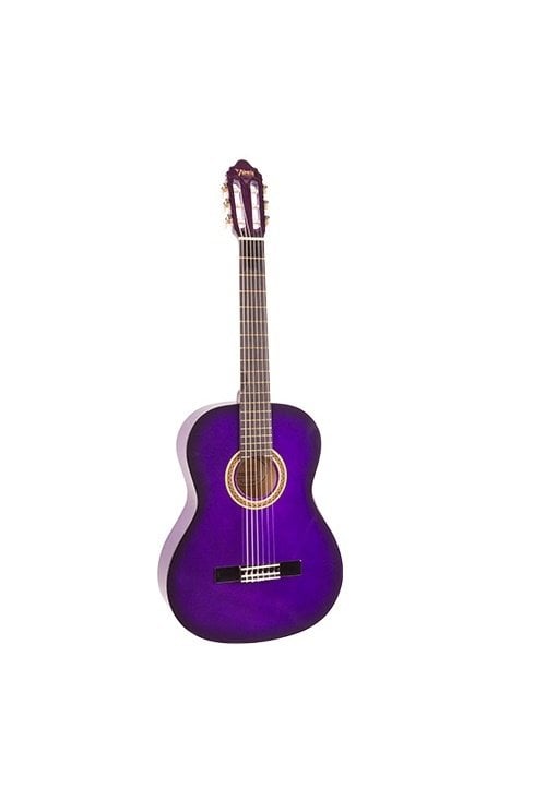 Valencia VC151PPS 1/4 Klasik Gitar Mor