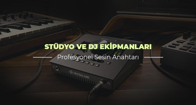 Stüdyo ve Sahne Ekipmanları